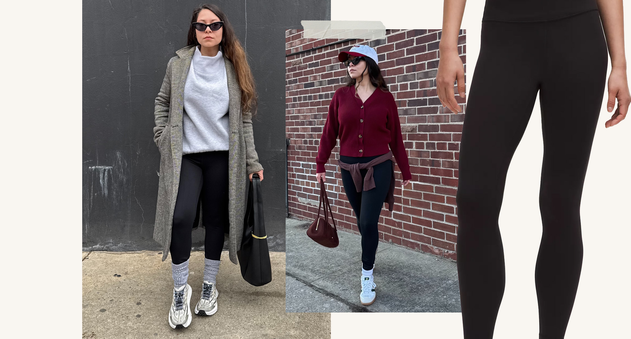 How to Wear Leggings 2026: Original photos of editor Stephanie Maida