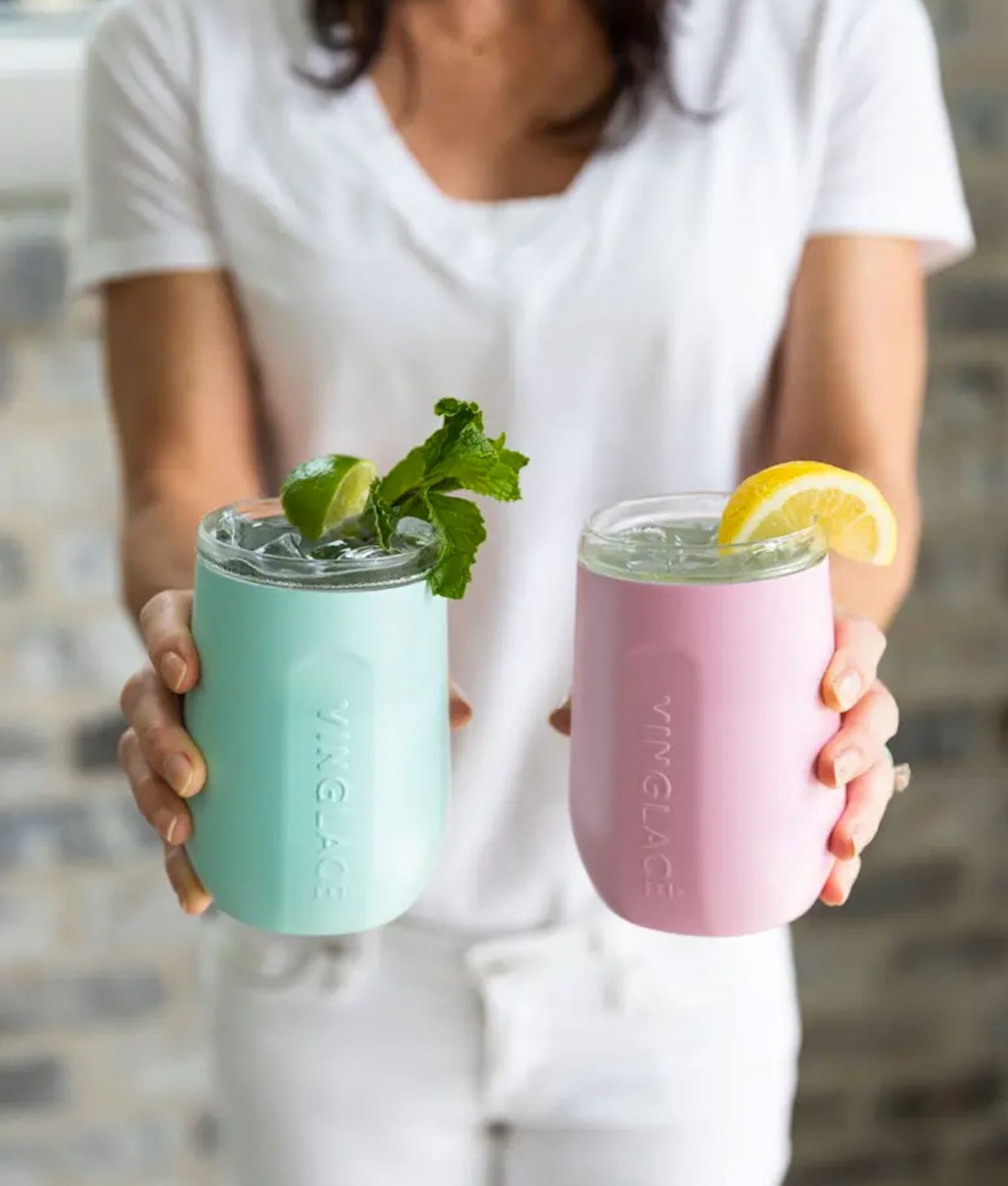 Best secret santa gifts Vineglacé Stemless Wine Glass