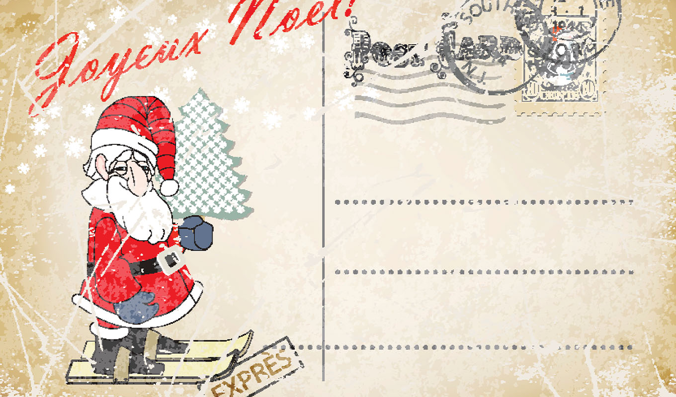 Kids Receive Postcards from Père Noël
