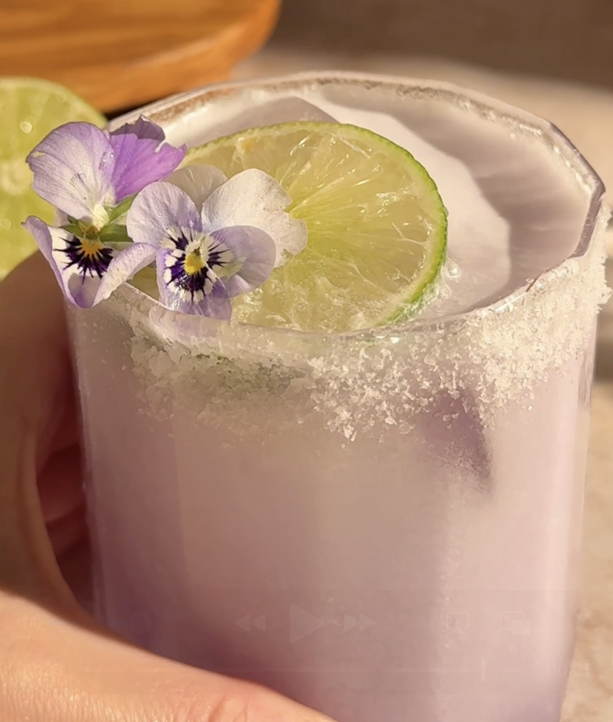 coconut lavender magarita