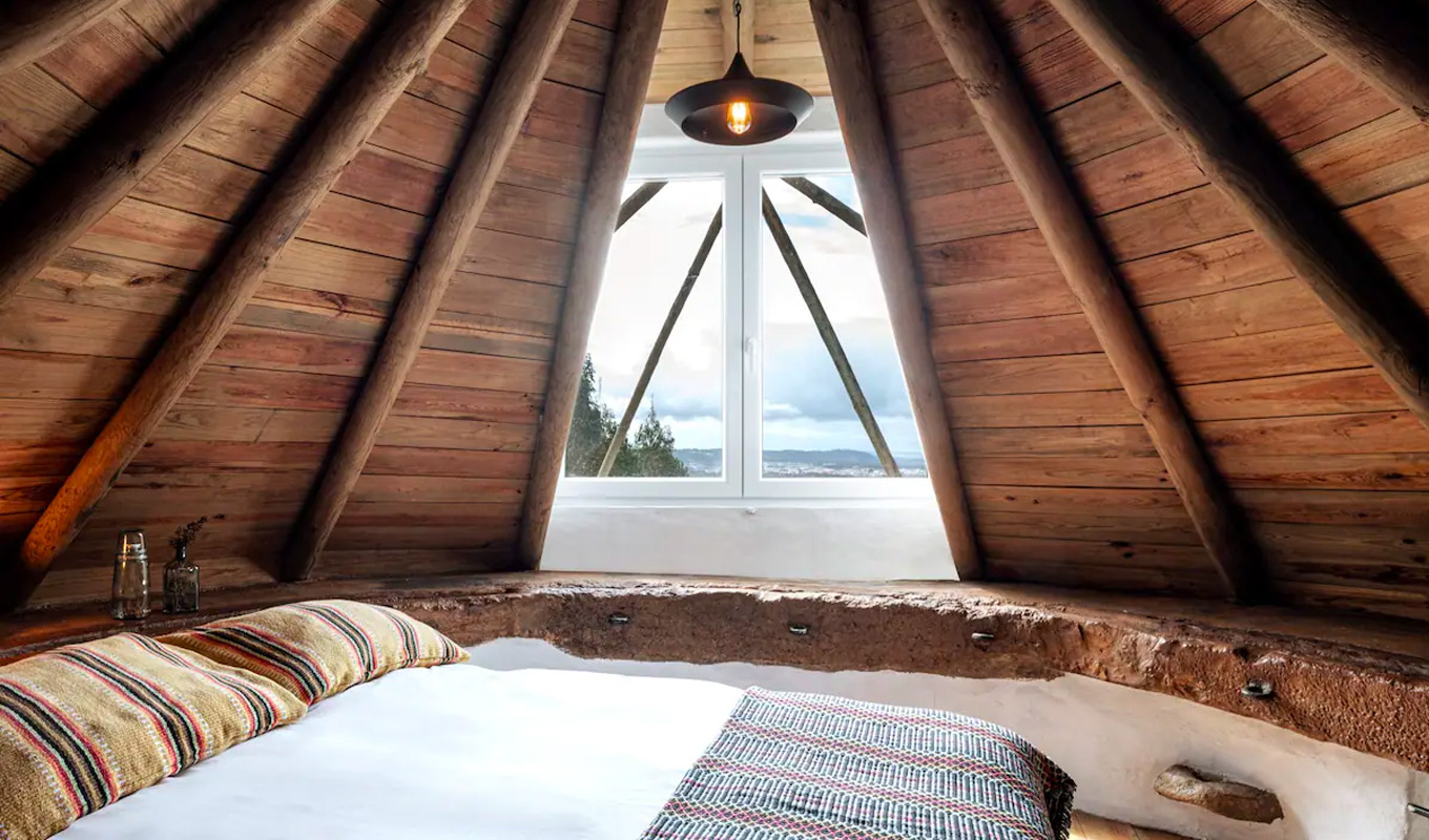 best airbnbs in portugal 4. Delightful Forest Windmill in Nazare%CC%81
