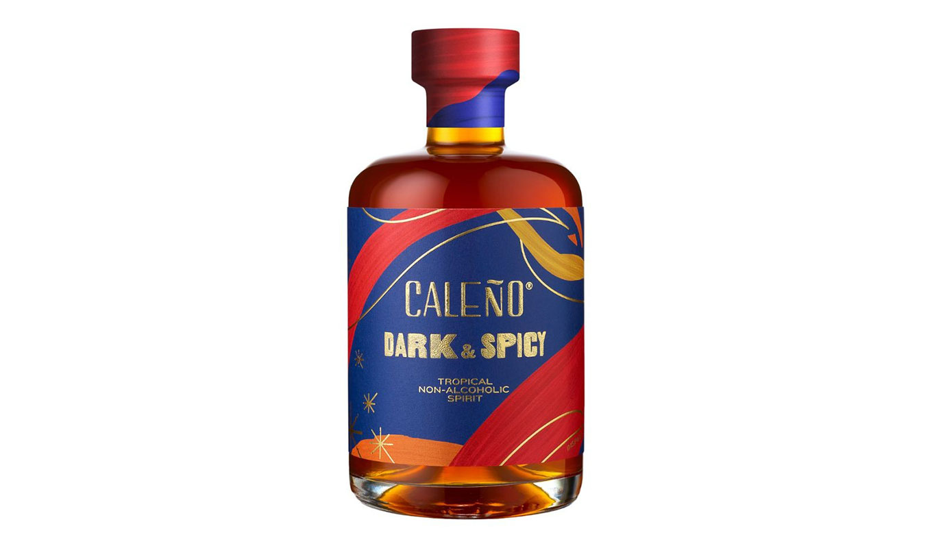 best non-alcoholic spirits: caleño dark and spicy