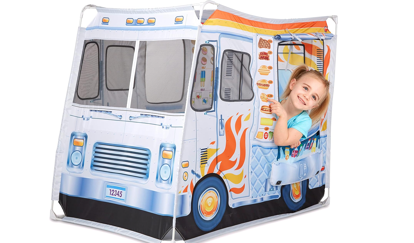 melissa and doug food truck tent