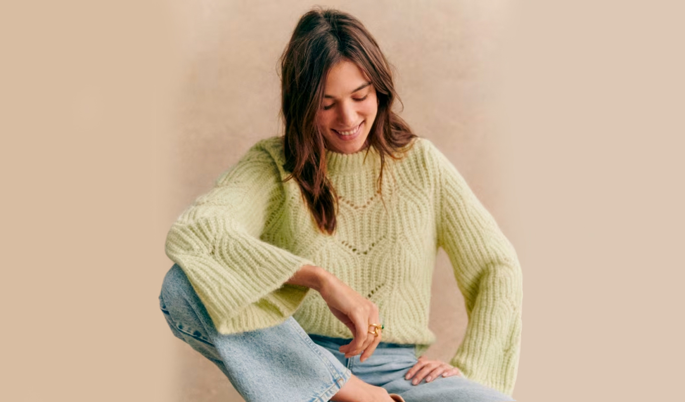 french sweater trend Sézane Youri Jumper
