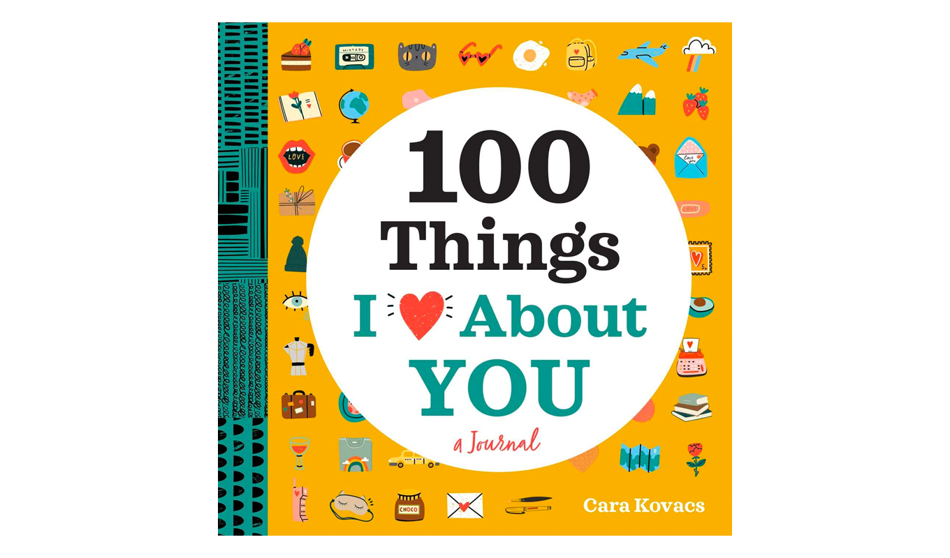 valentines day gifts for her ‘100 Things I Love About You’ Book