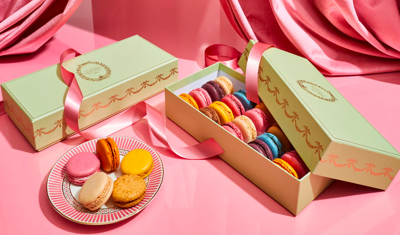 valentines day gifts for her Ladurée Paris Macarons