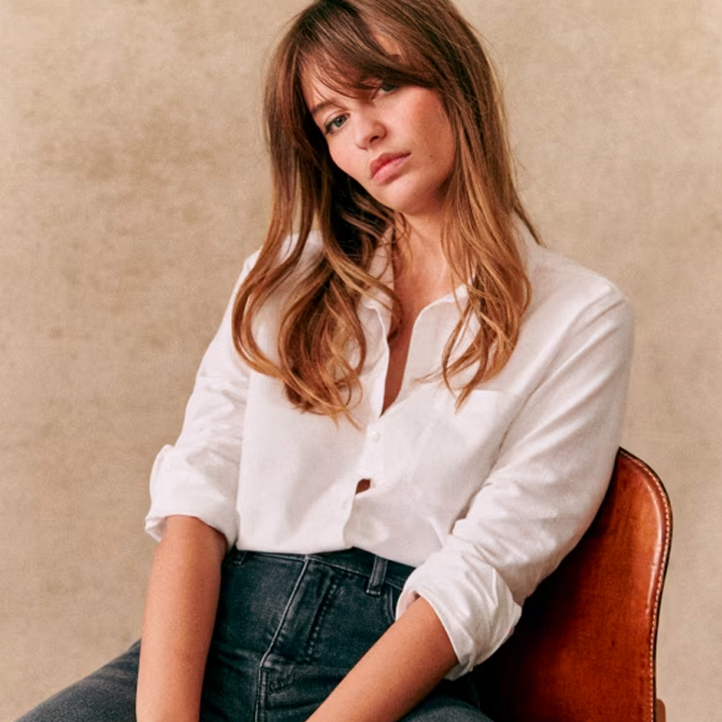 french clothing brands Se%CC%81zane Tomboy Shirt