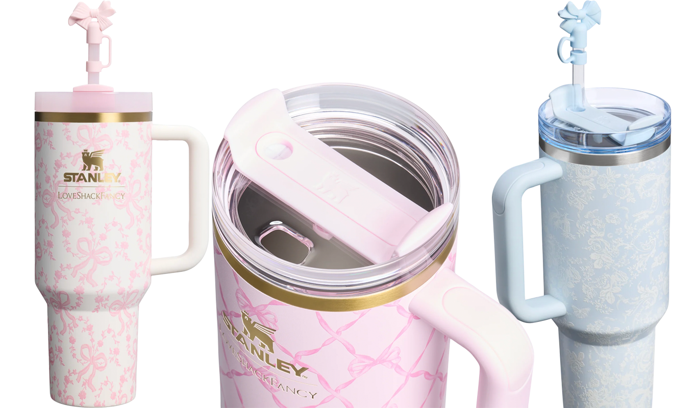 Stanley x LoveShackFancy Holiday Collection 2025: 40 ounce Quenchers