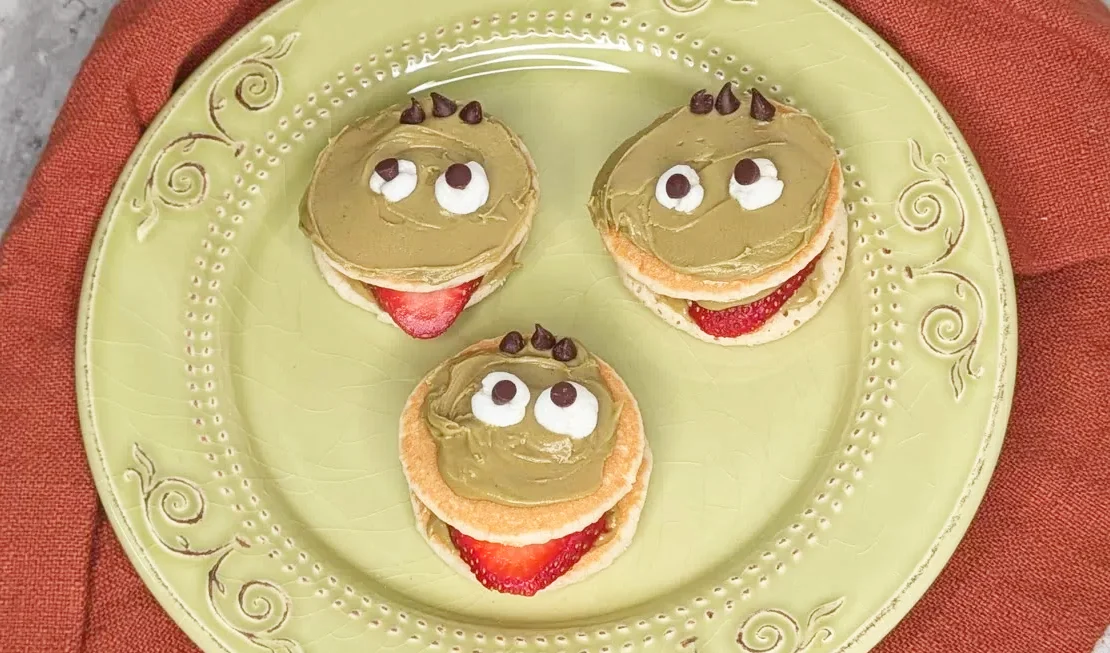 strawberry pancake monsters