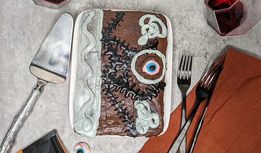 spell book cake