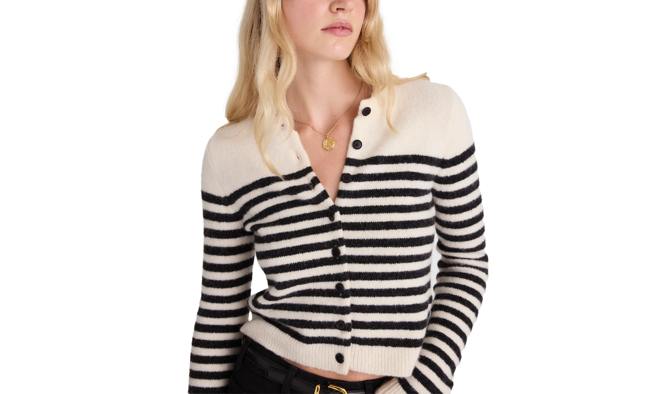 madewell-black-friday-sale-striped-cardigan