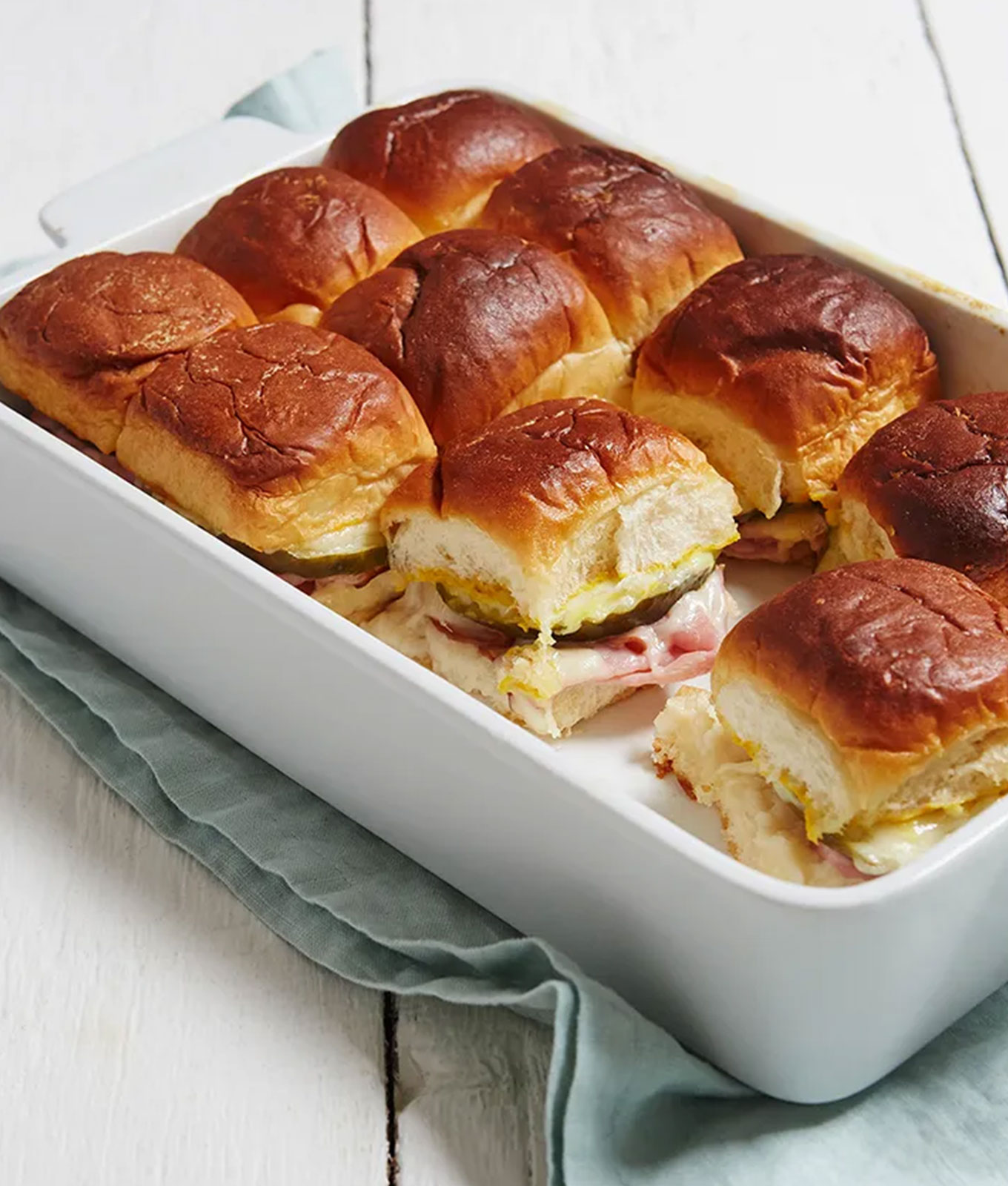 december dinner recipes: cuban sliders