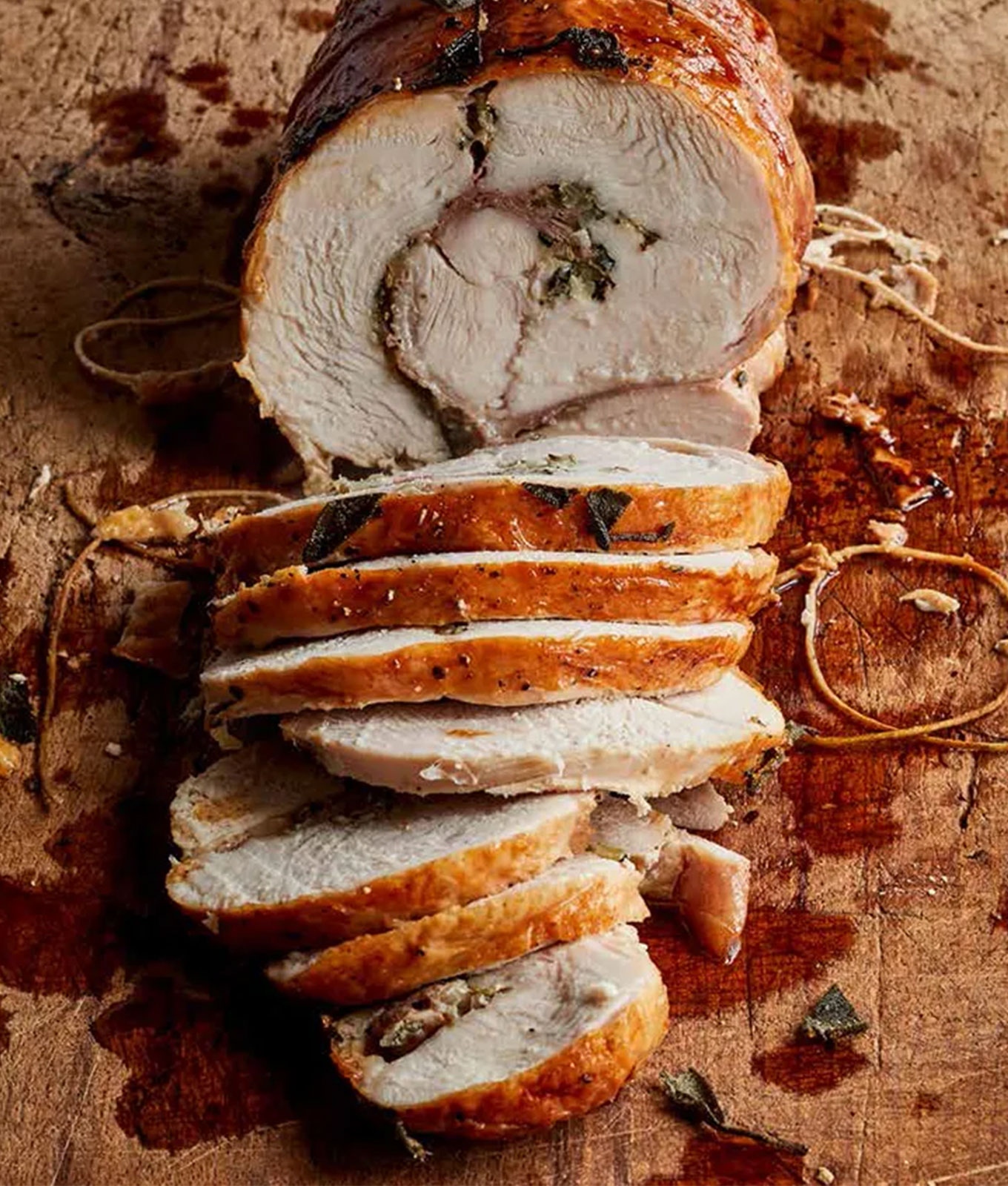 december dinner recipes: ina garten's tuscan turkey roulade