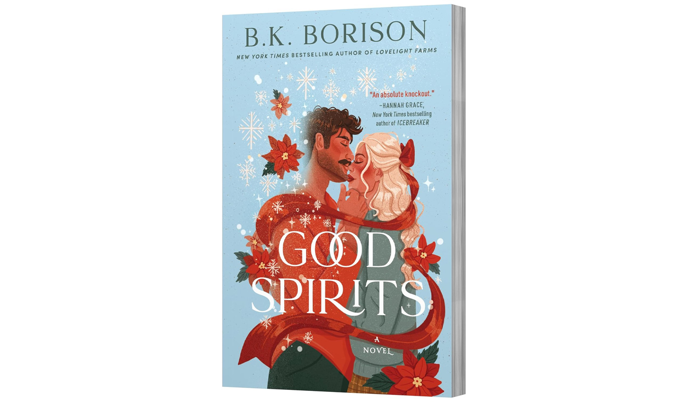 holiday rom com books good spirits by bk borison