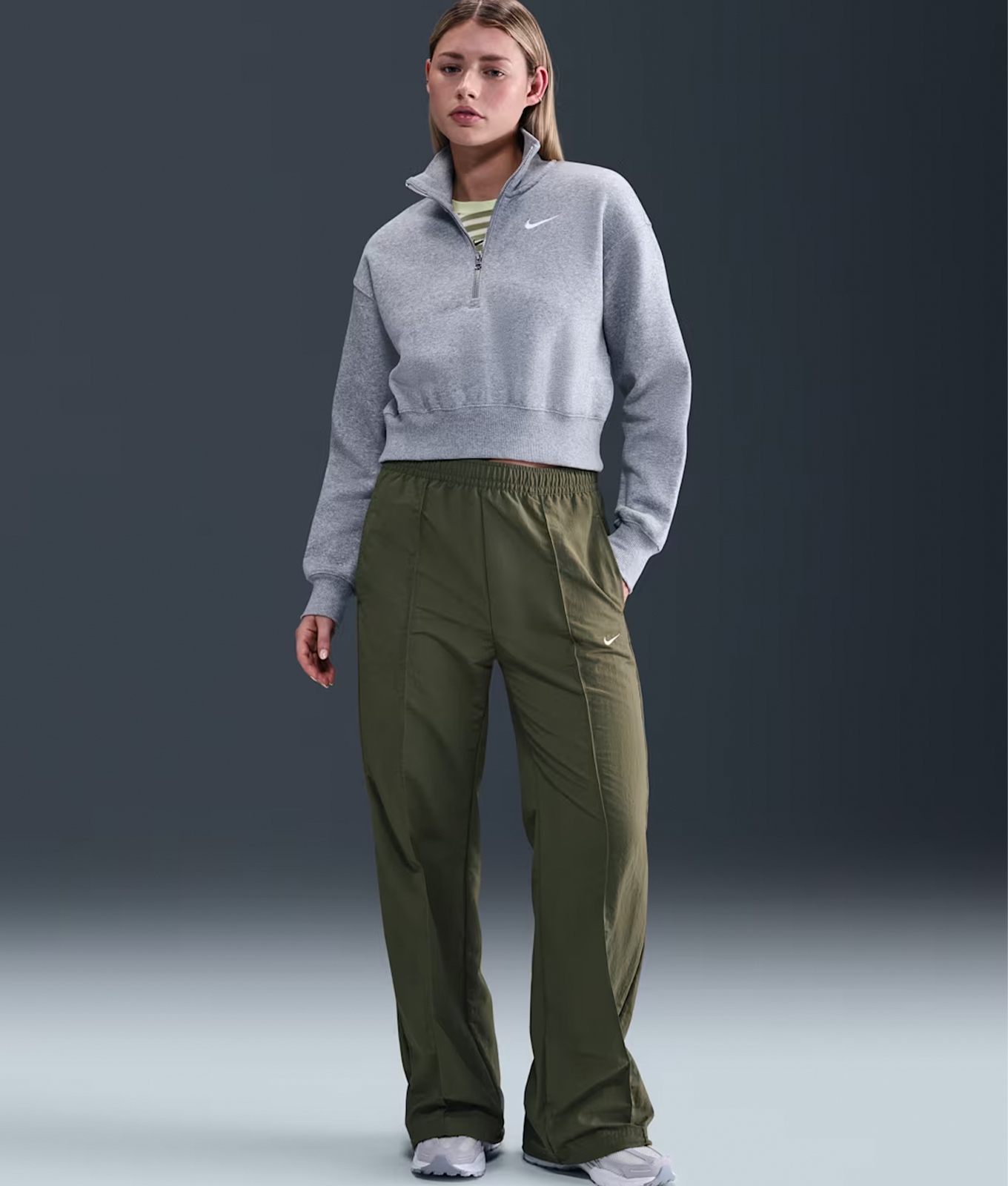 pants like leggings: Nike Sportswear Everything Wovens