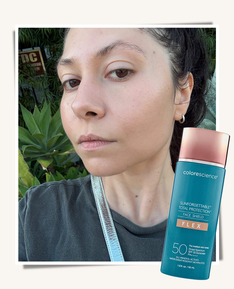 colorescience face shield flex sunscreen review Hero 6.12