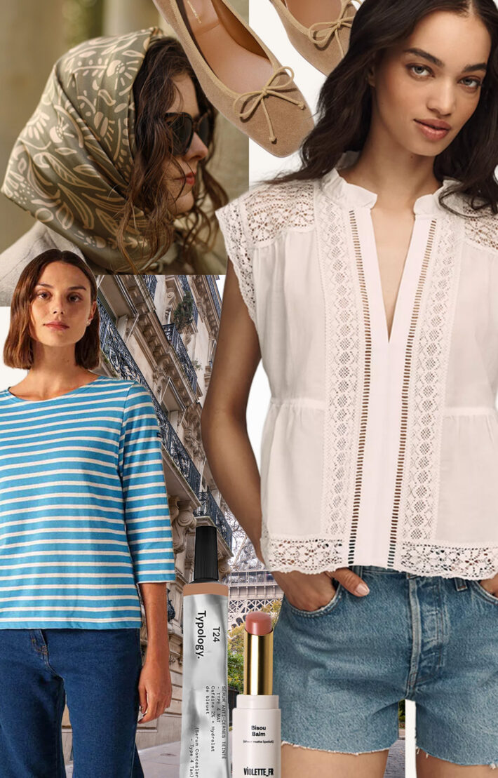 french girl summer vacation shopping list