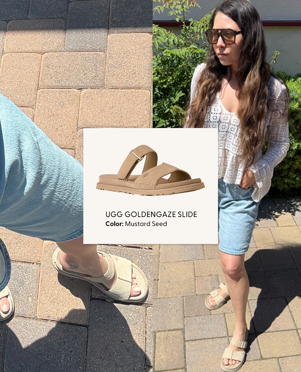ugg goldengaze sandal review Hero 6.10