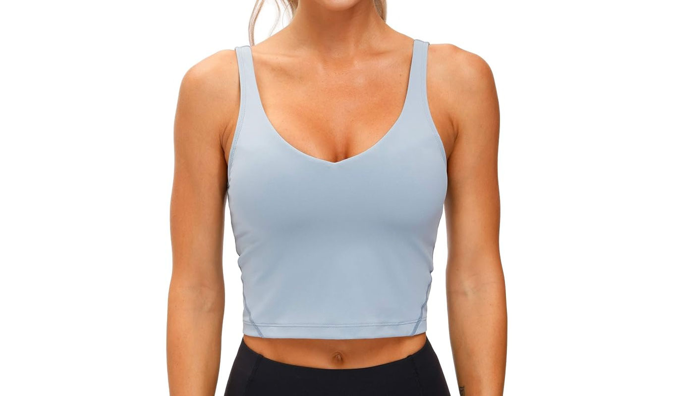 wellness essentials amazon longline bra