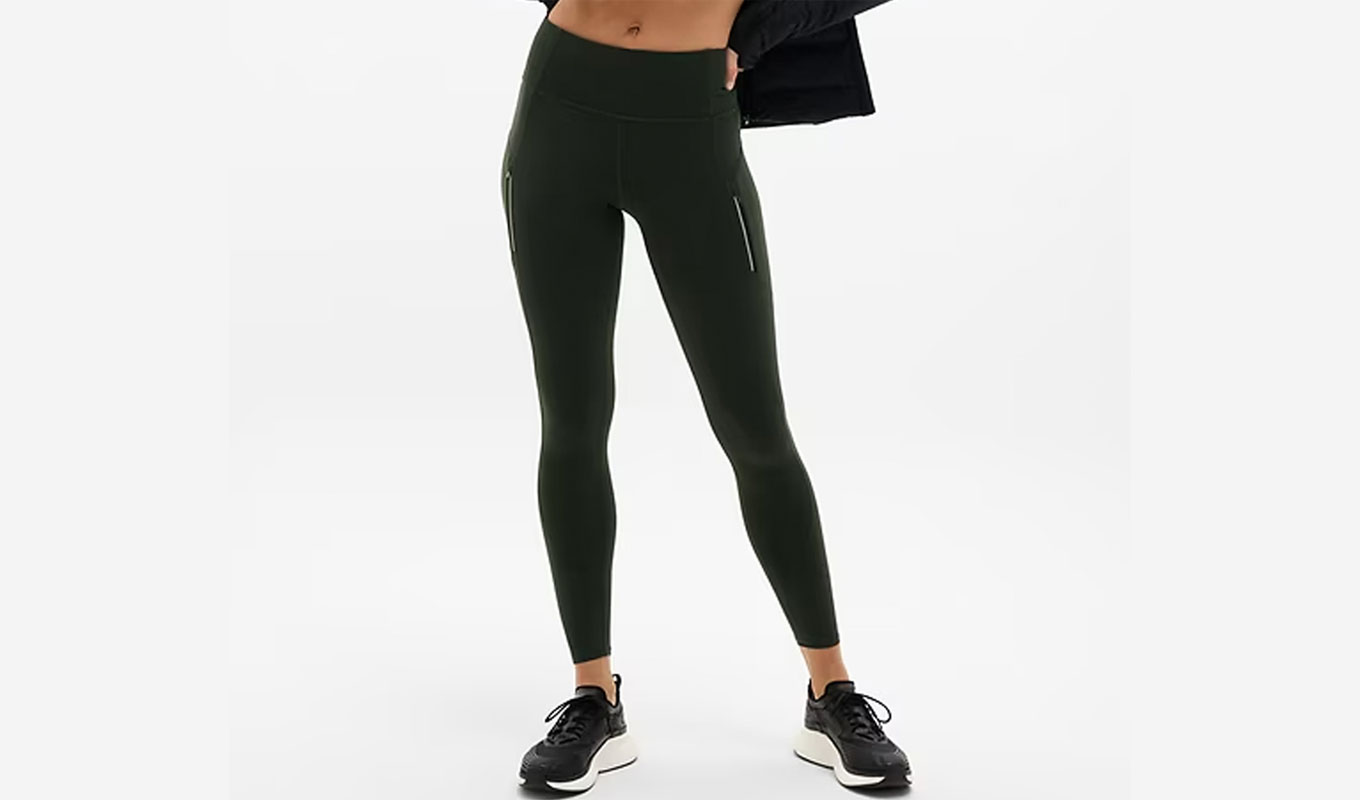 wellness essentials green athleta leggings
