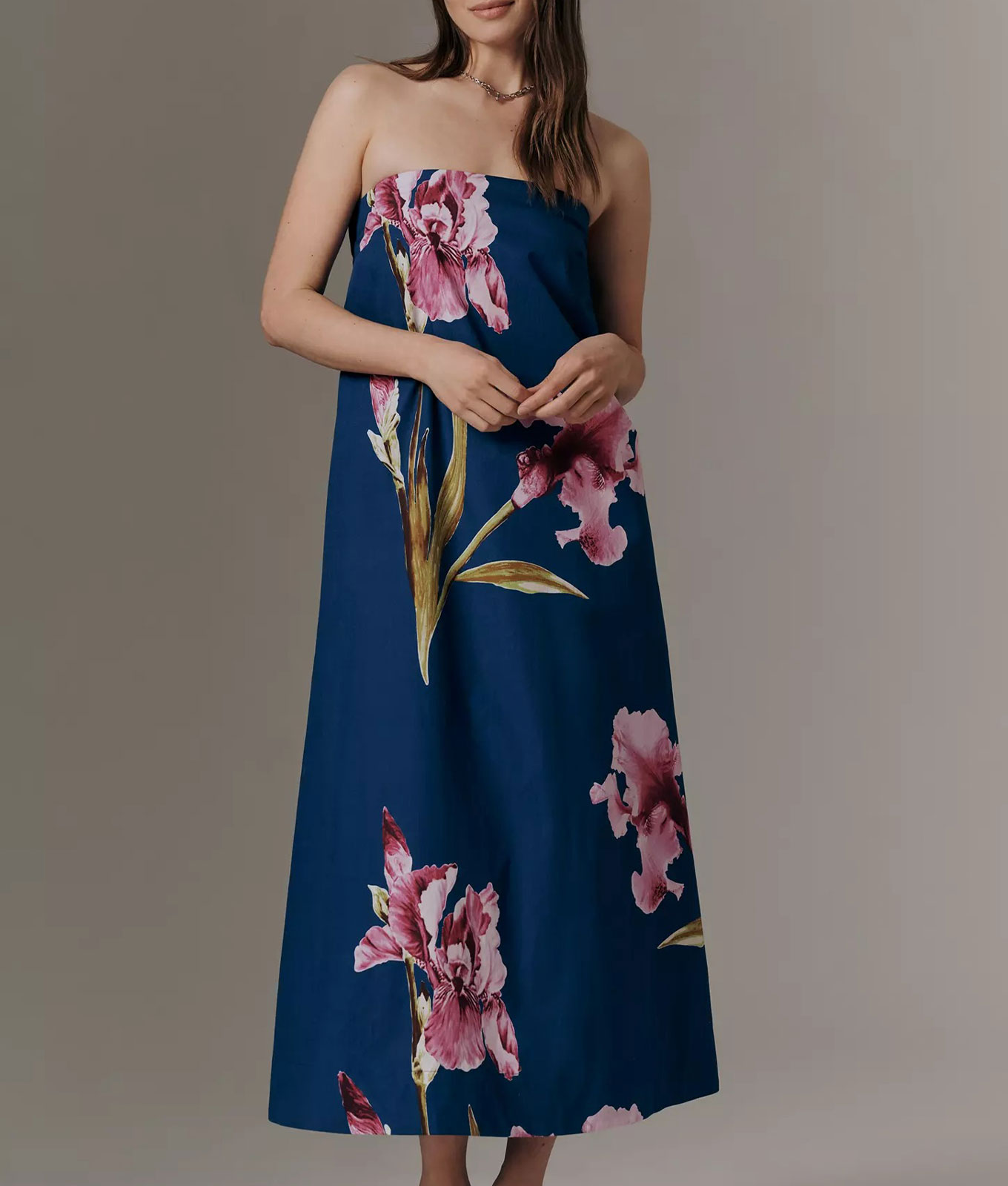 anthropoligie-straplees-dress