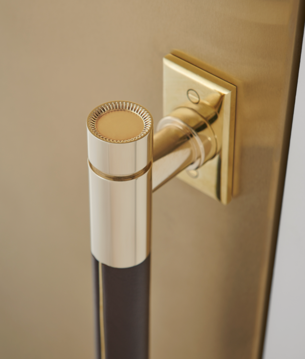 watch-inspired kitchen handles