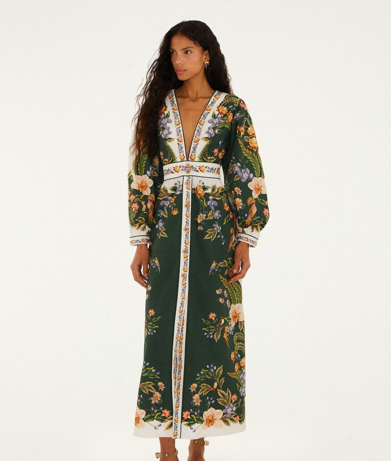 farm-rio green nature dress