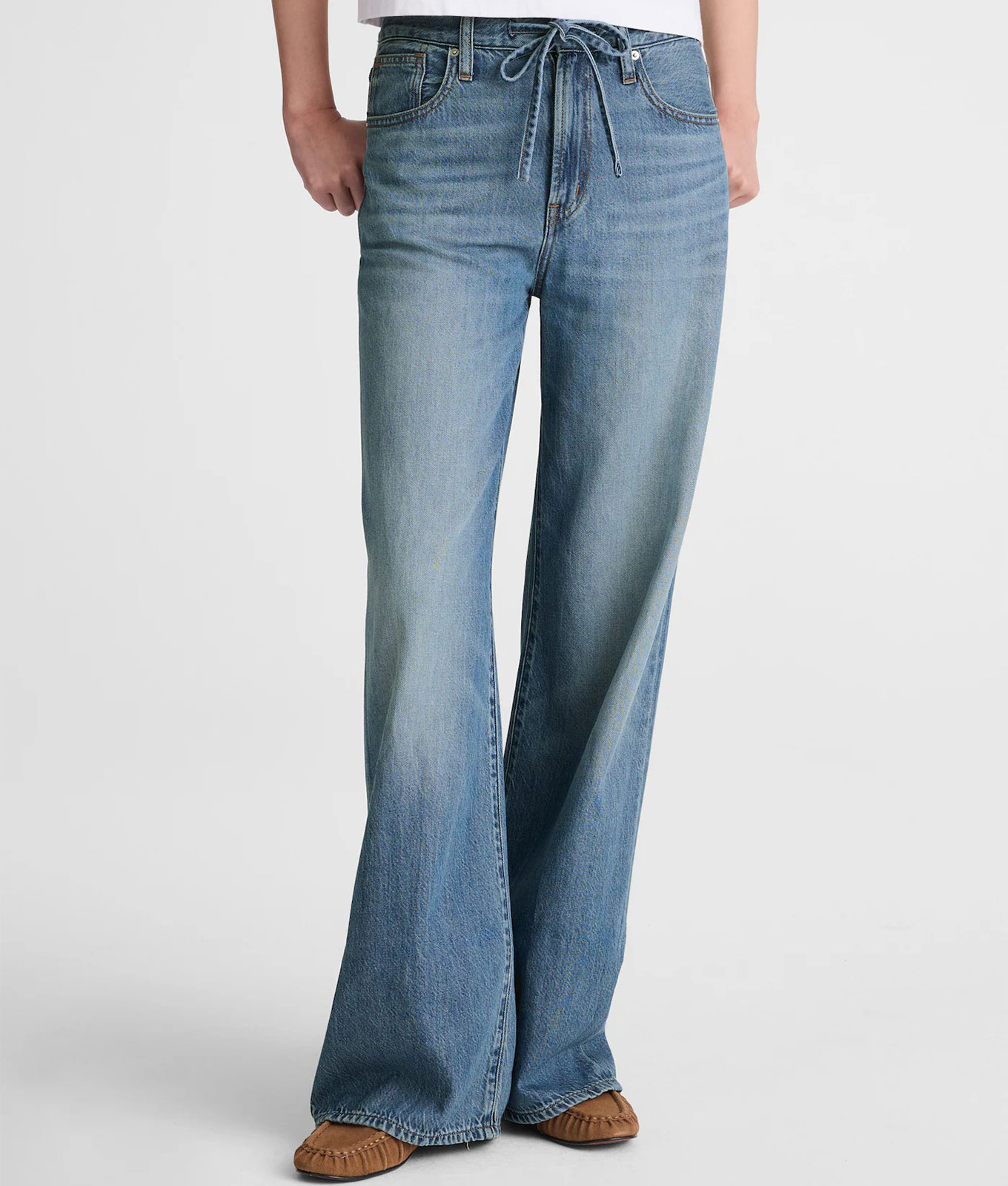 madewell wide leg jeans