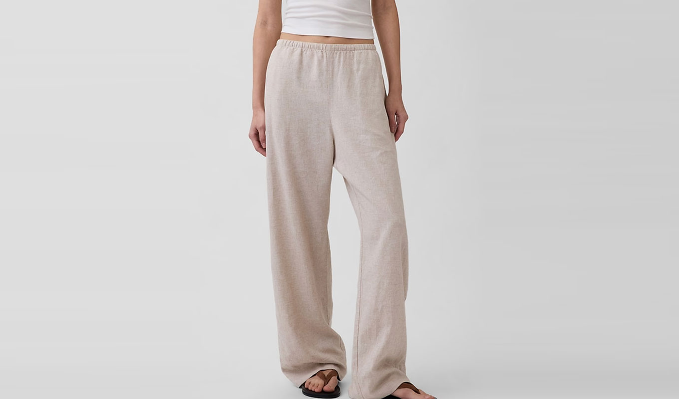 gap linen pants