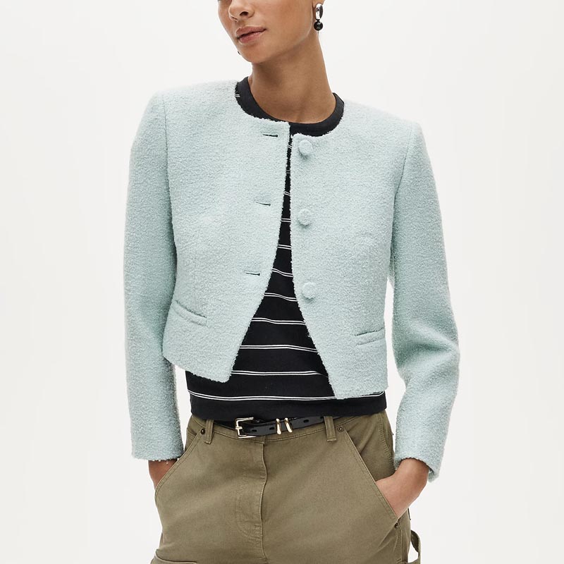 j.crew cropped jacket