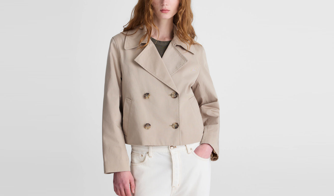 madewell cropped trench
