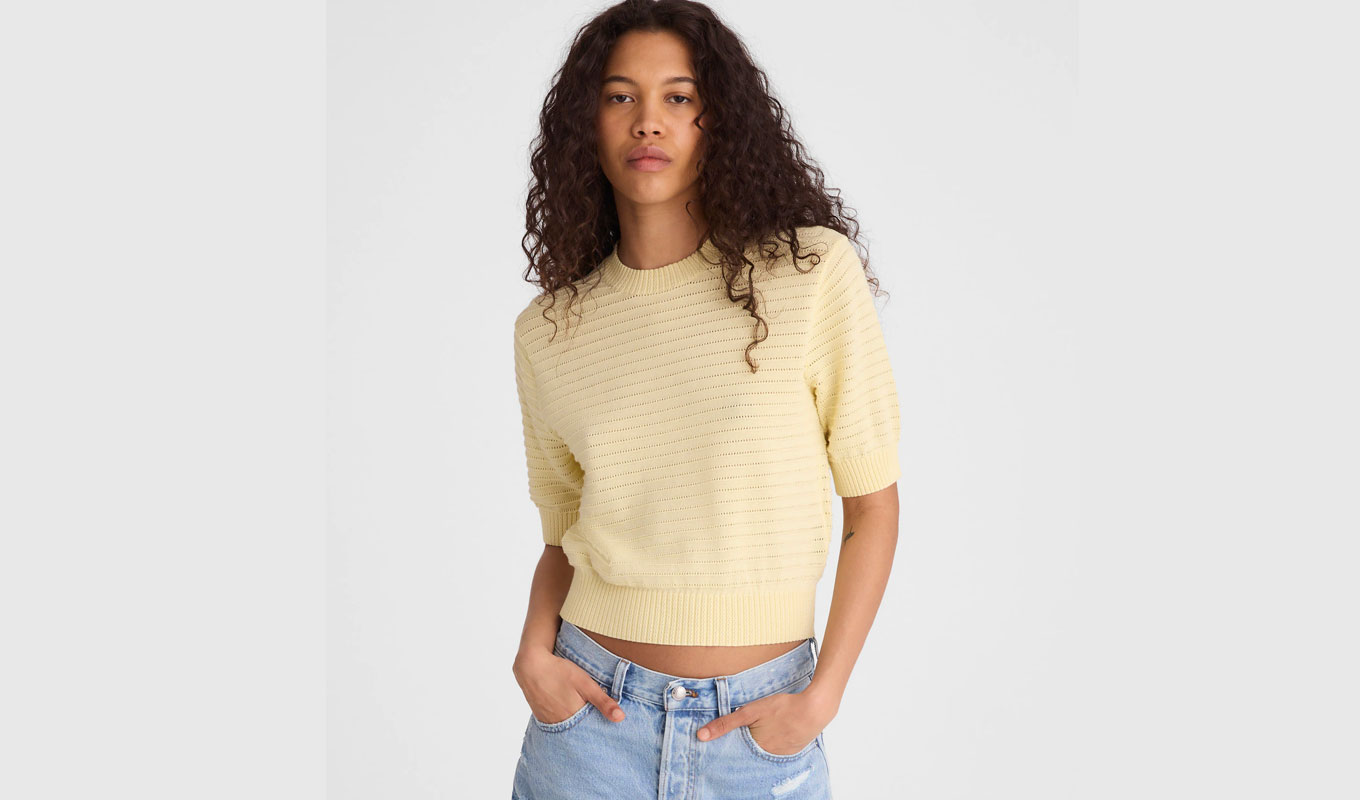 madewell stitch sweater