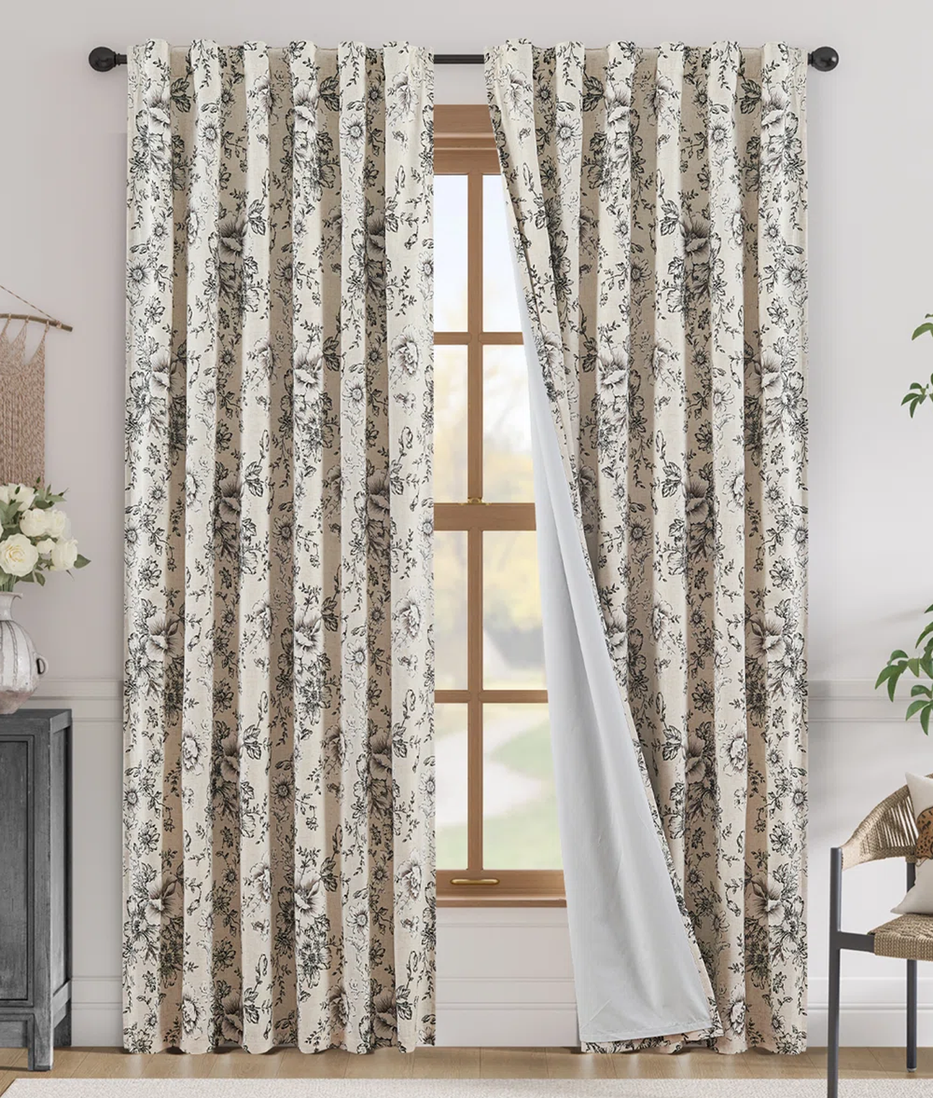 springhomerefresh floralcurtains