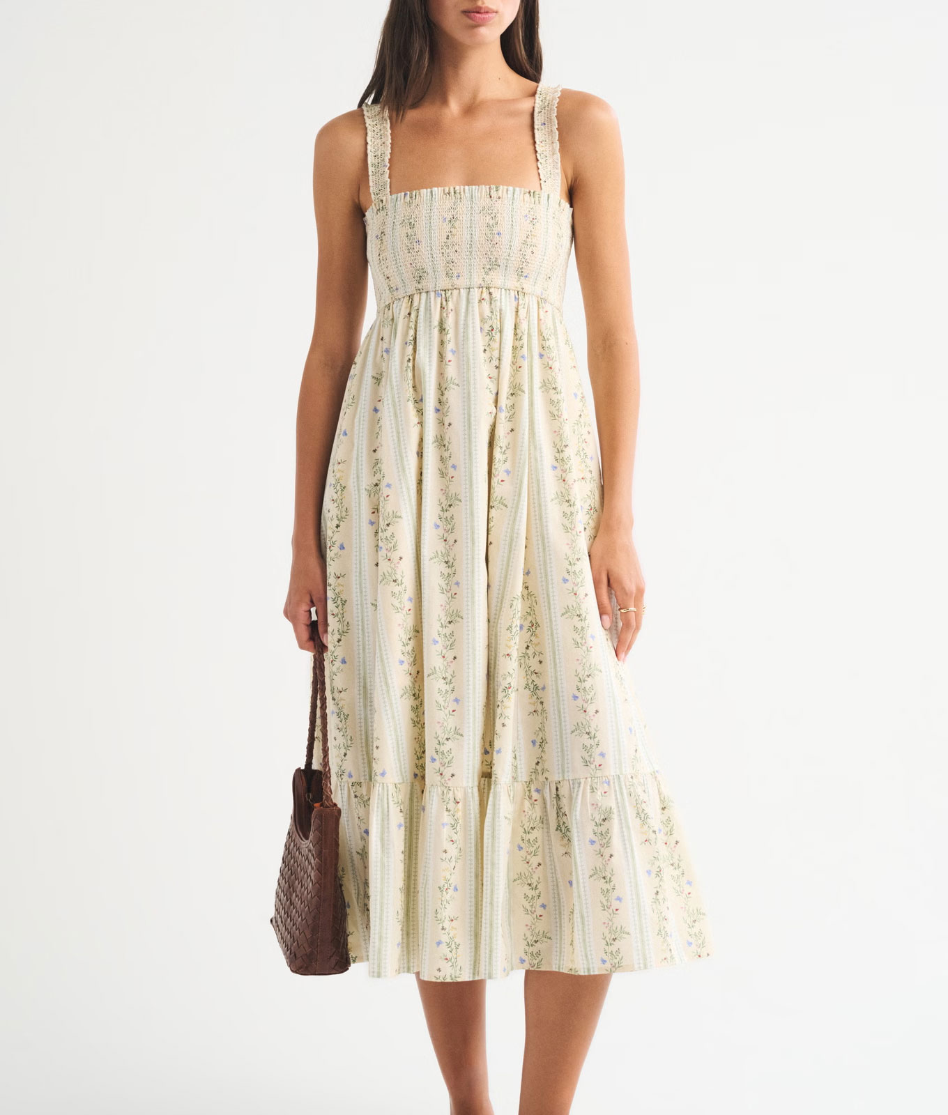 story convertible floral dress