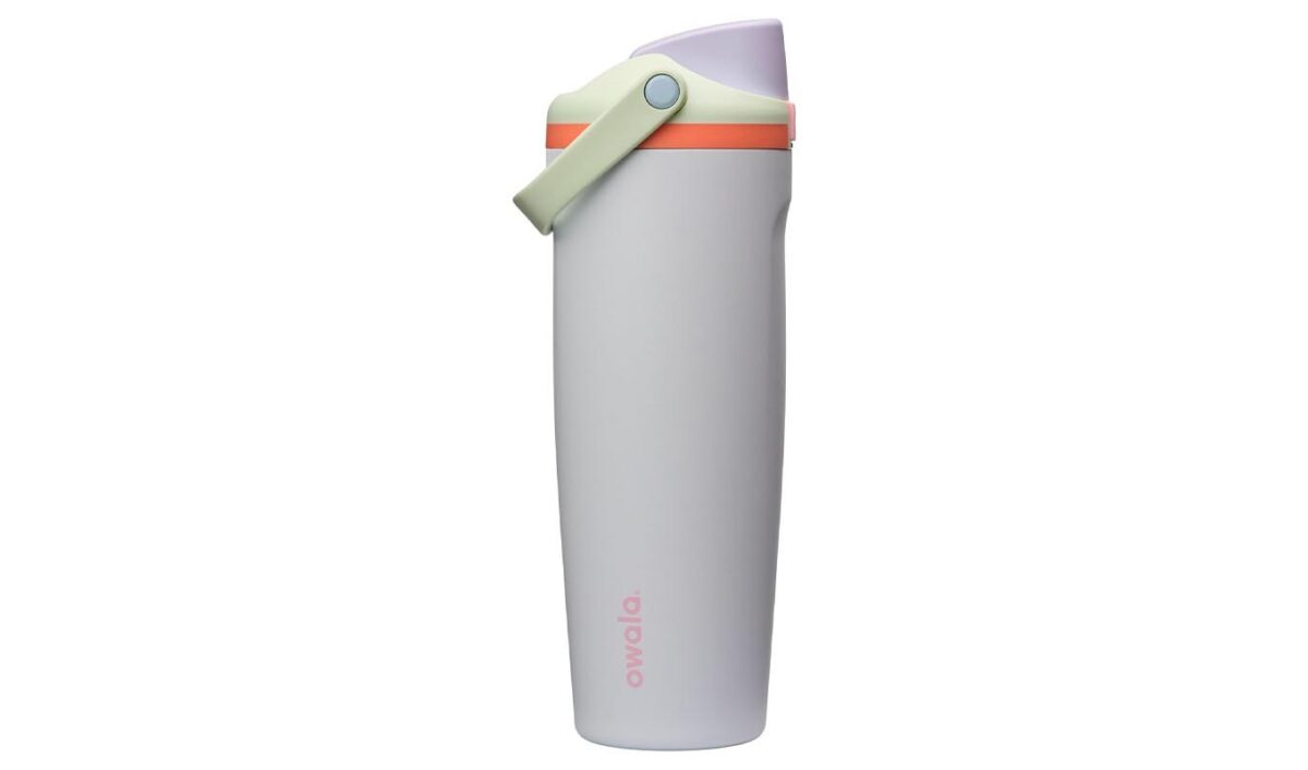 The Owala FreeSip Sway Insulated Water Bottle.