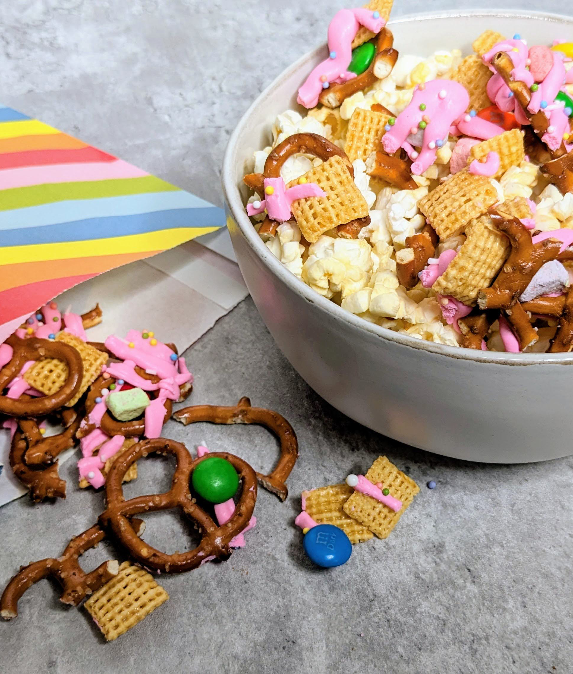 barbie snack mix