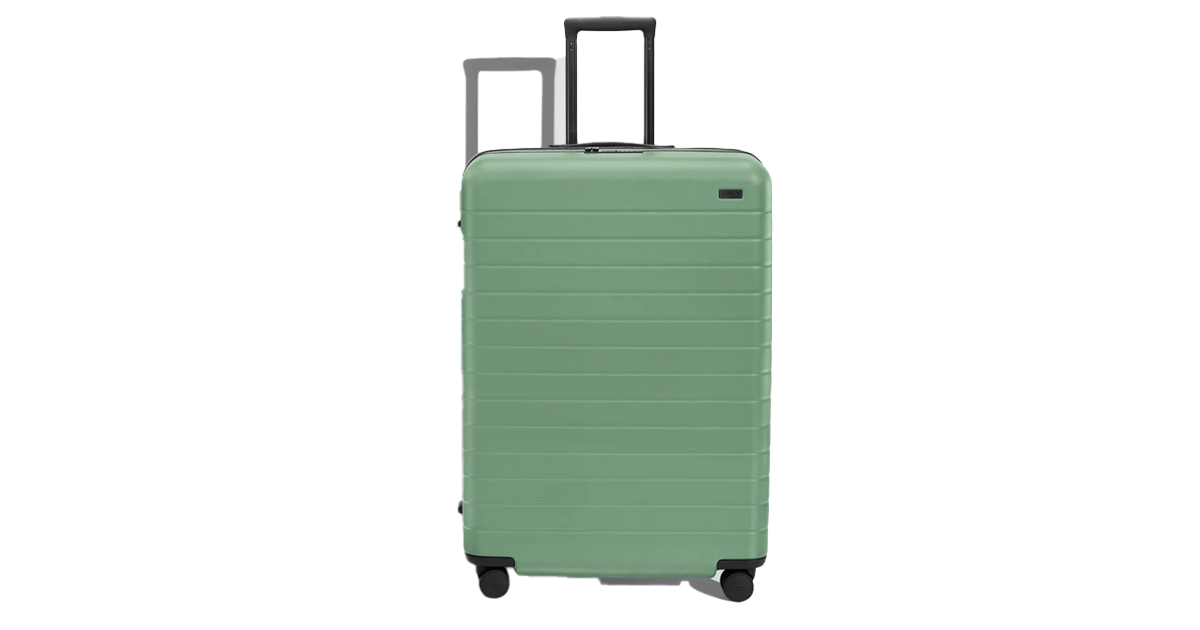away-luggage-black-friday-sale-green-suitcase