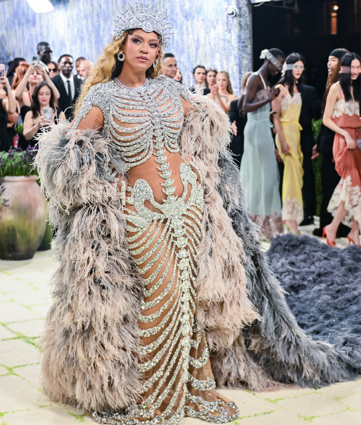 Met Gala 2026: Beyonce in Skeleton Dress
