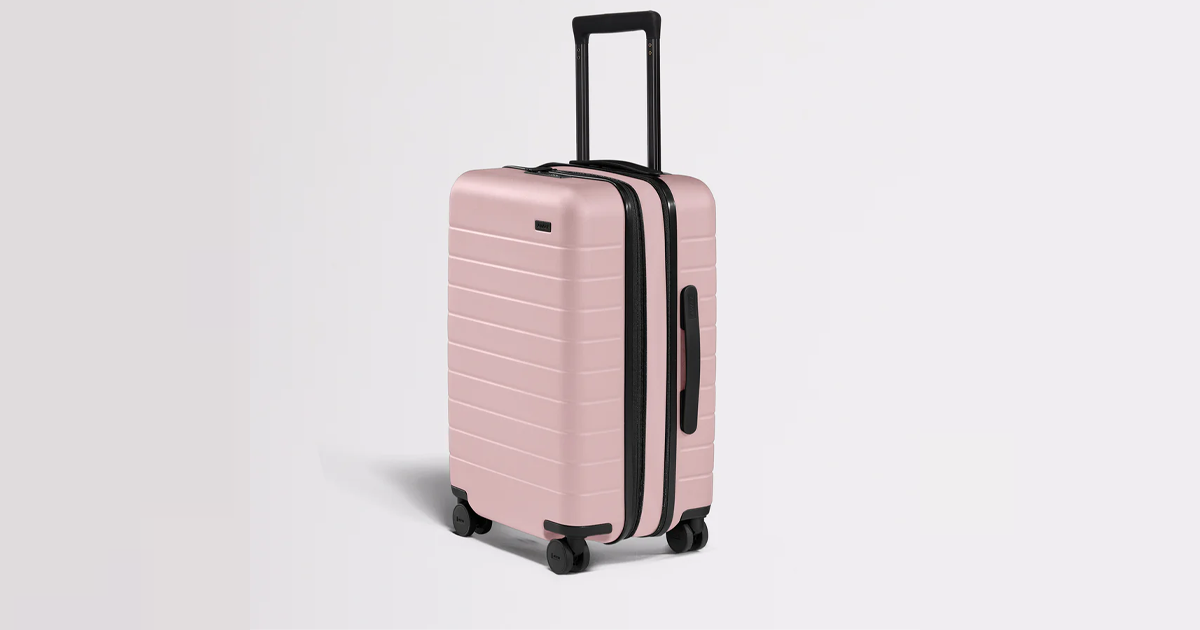 away-luggage-black-friday-sale-pink-luggage