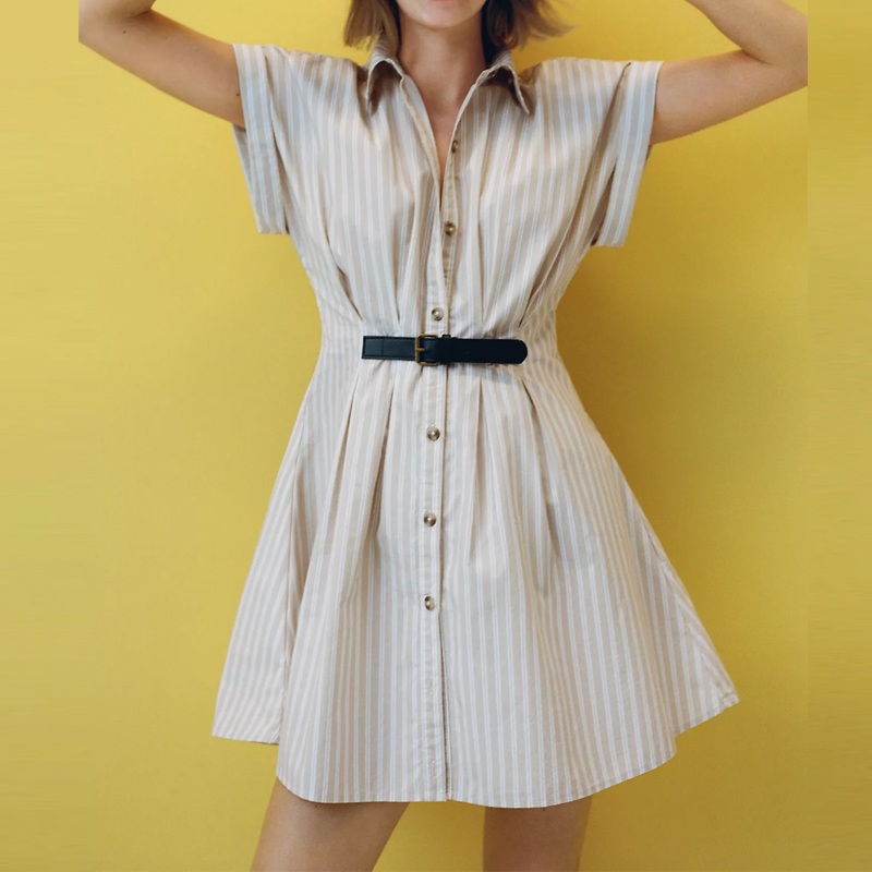 stripedshirtdress