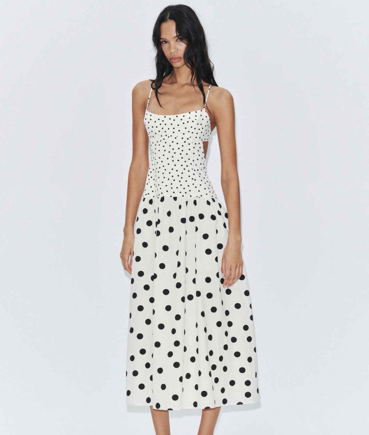 polka-dot-strappy-midi-dress