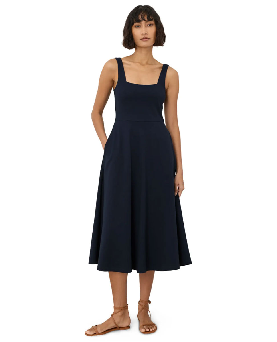 best nordstrom dresses: pact fit and flare cotton dress