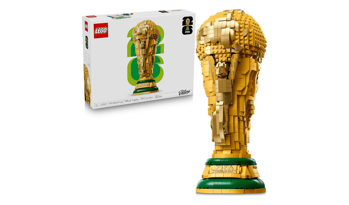 last minute father's day gifts amazon: Lego FIFA world cup trophy