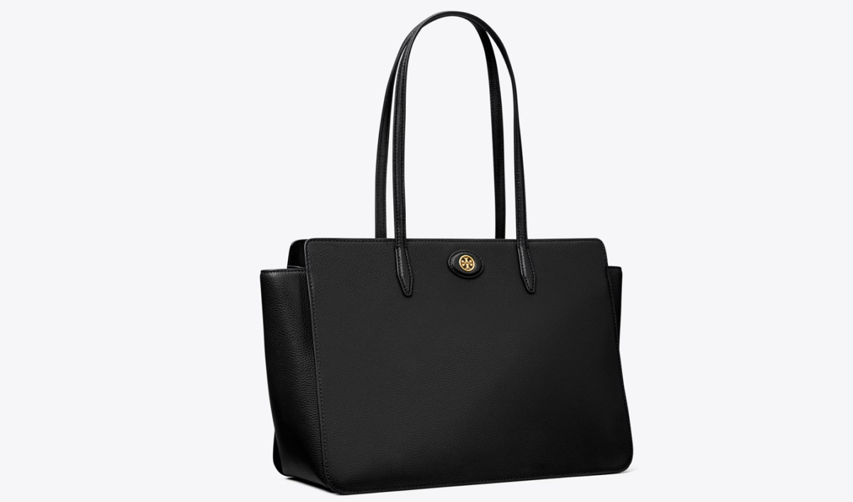 Tory Burch Semi-Annual Sale 2026: Black tote bag
