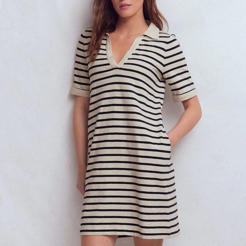 bodenstripedpolodress