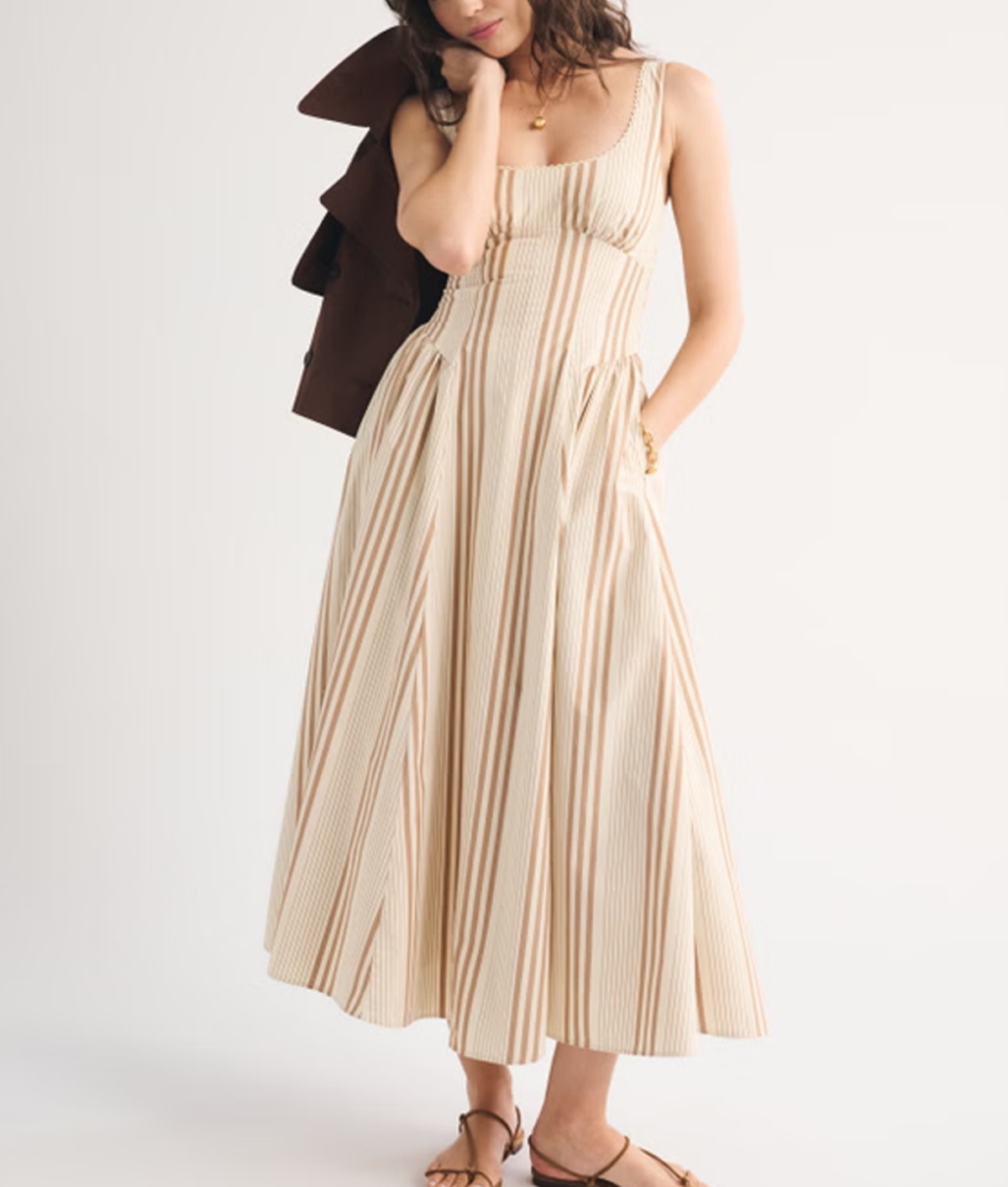Best Abercrombie & Fitch Dresses: The Dylan Bra-Free Midi
