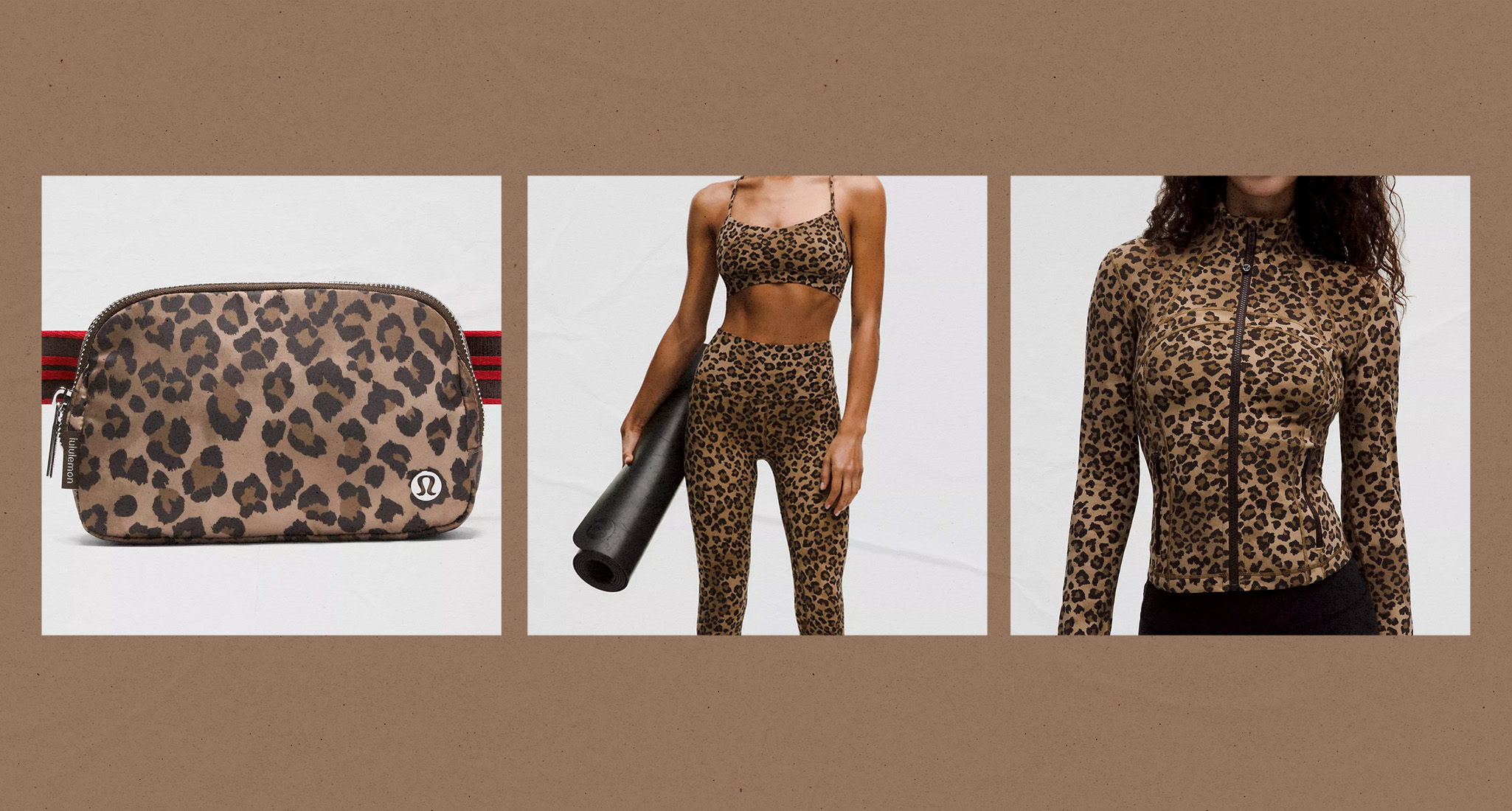lululemon leopard collection