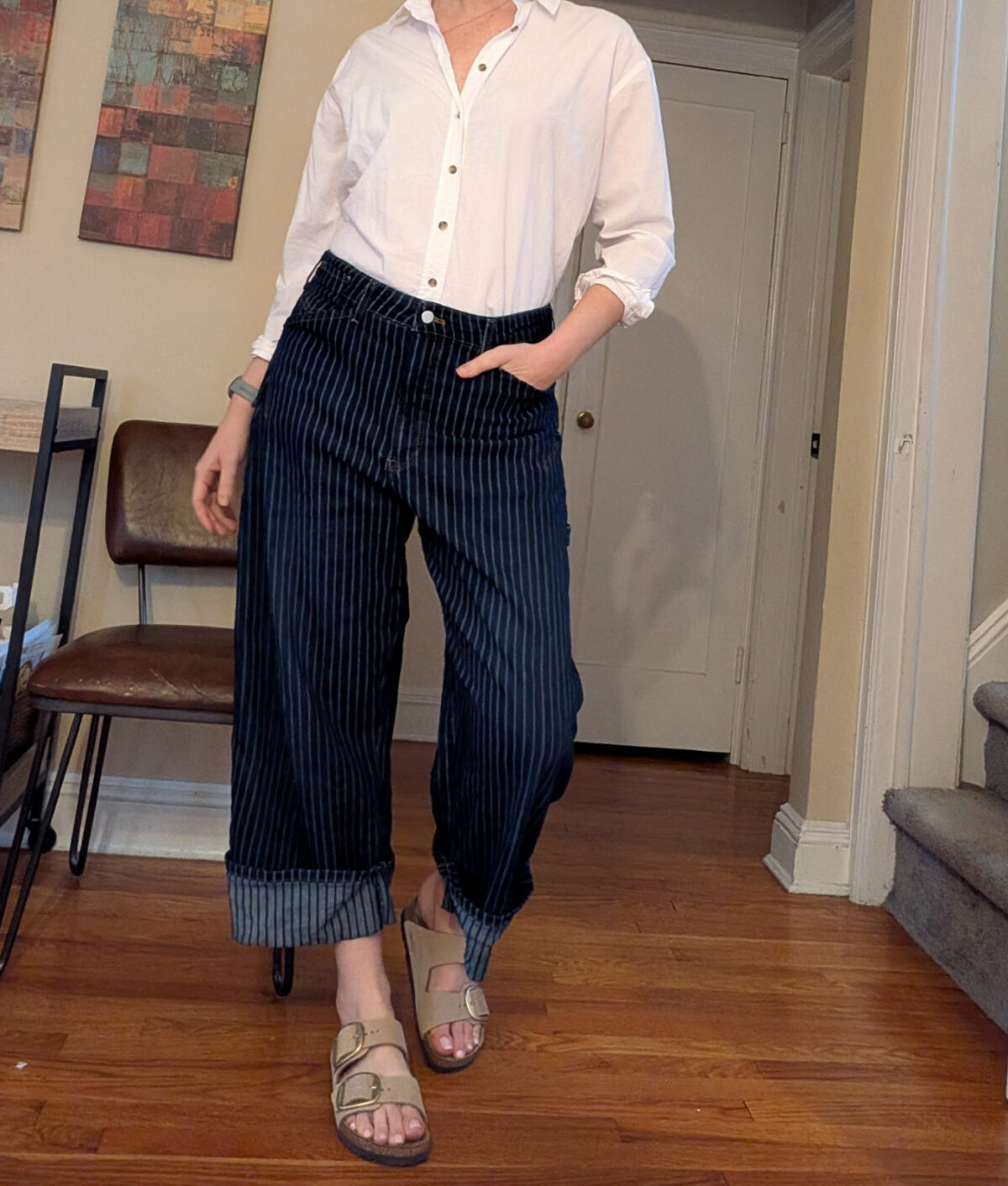 most comfortable pants: pilcro kayden carpenter