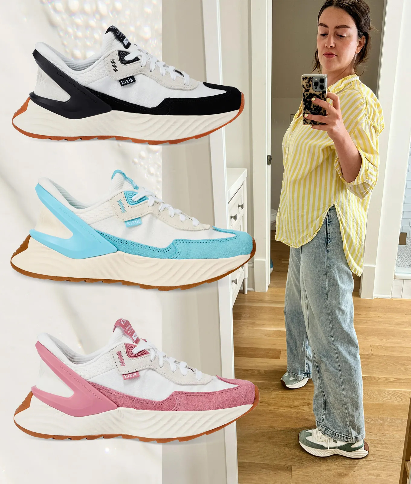 most comfortable sneakers: kiziks monaco