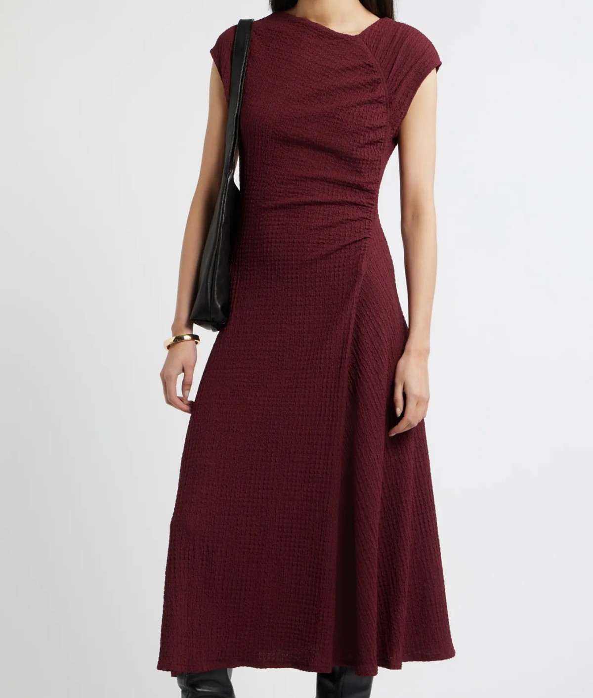 Nordstrom Labor Day Sale 2026: Burgundy Nordstrom Midi dress